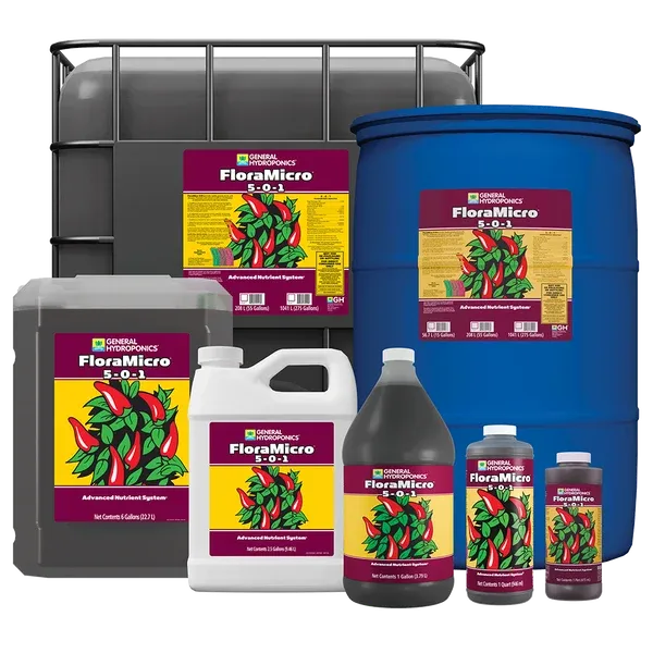 General Hydroponics FloraMicro® Calcium & Chelated Micronutrient Base